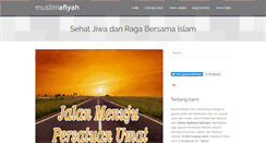 Desktop Screenshot of muslimafiyah.com